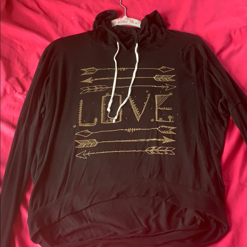 Thin hoodie